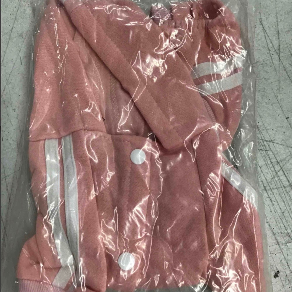 Adidog Hooded Jumpsuit - Pink - Medium - Picture 5 of 6